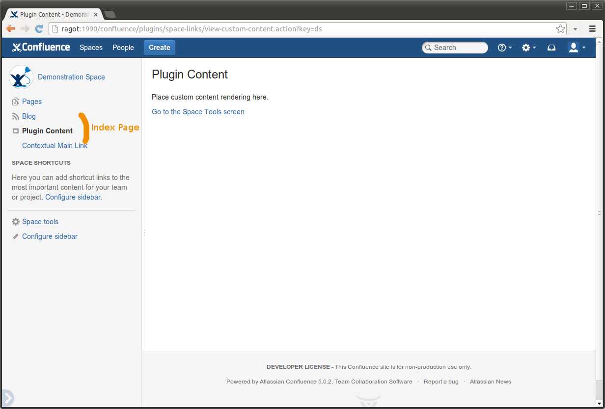 Confluence screen 3