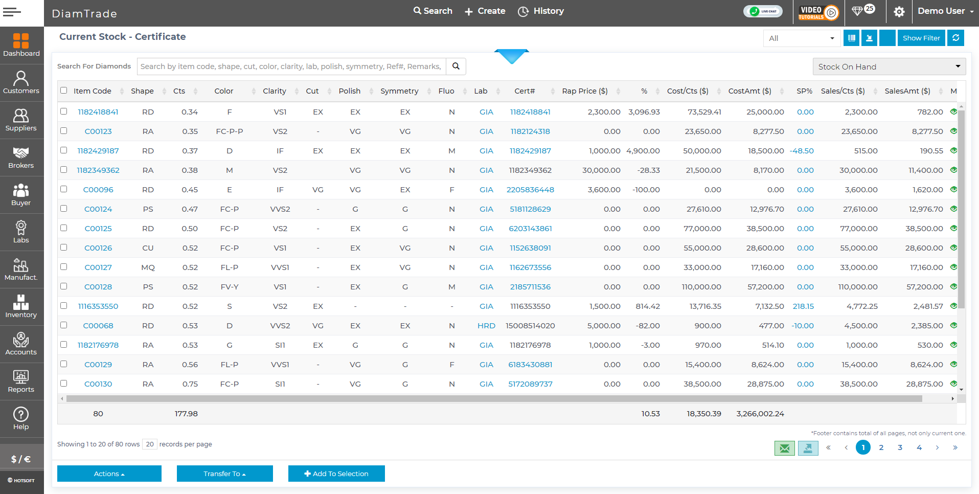 Billing 360 screen 2