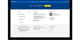 DocuSign screen 1