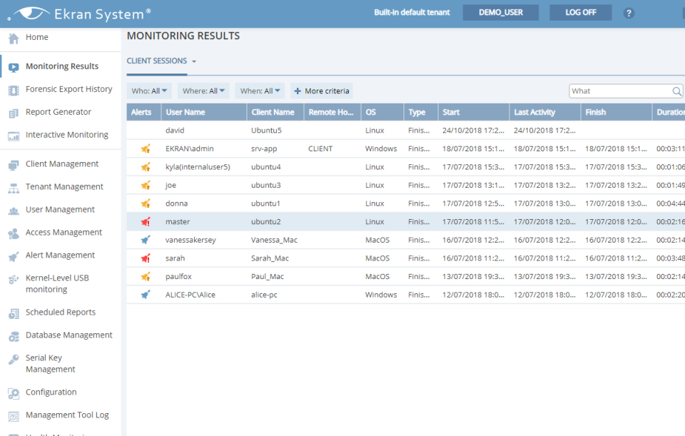 Ekran System screen 4