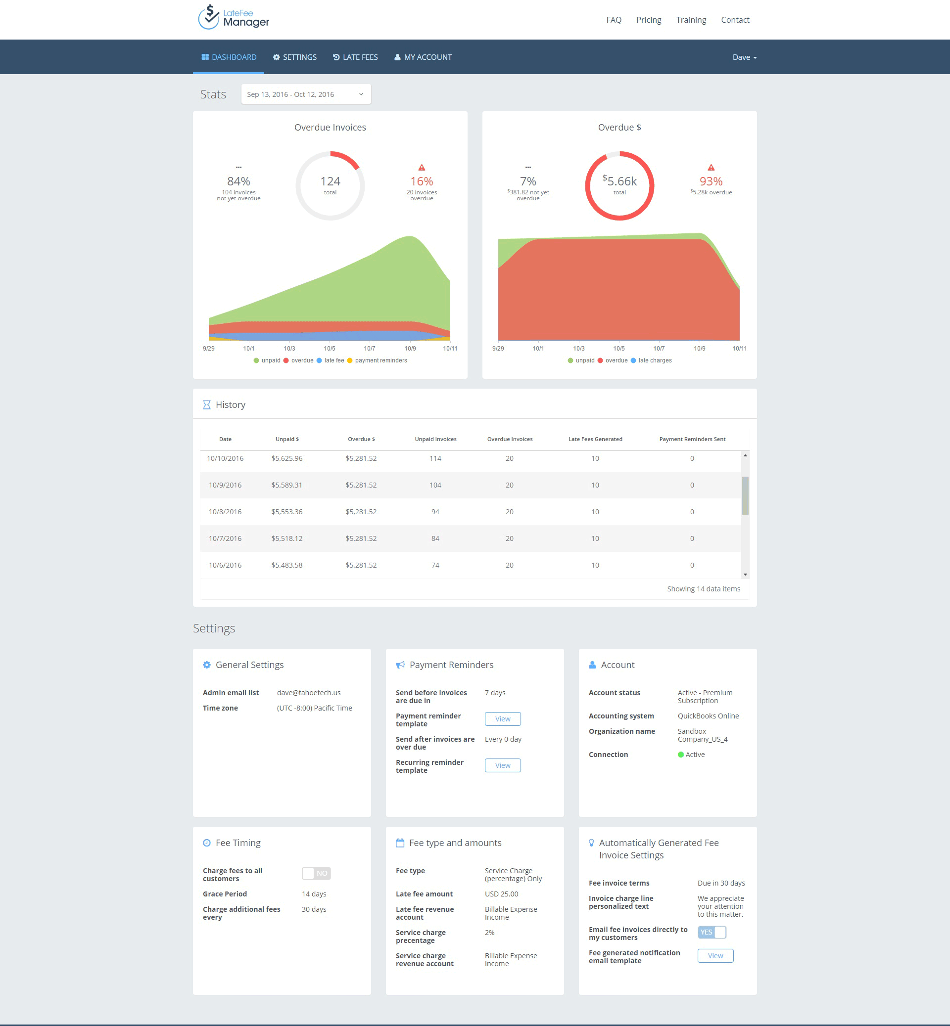 Rimilia Accounts Receivable Automation Software screen 3
