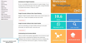 Magaya Distribution System screen 1