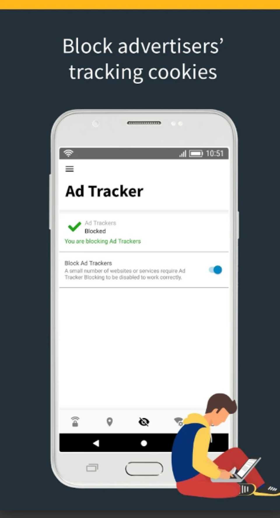 Norton Wifi Privacy VPN screen 4