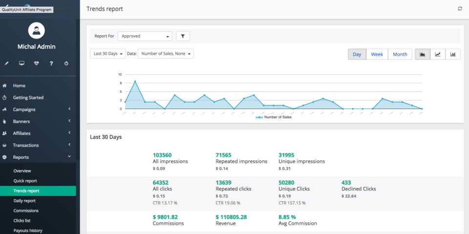 Post Affiliate Pro screen 3