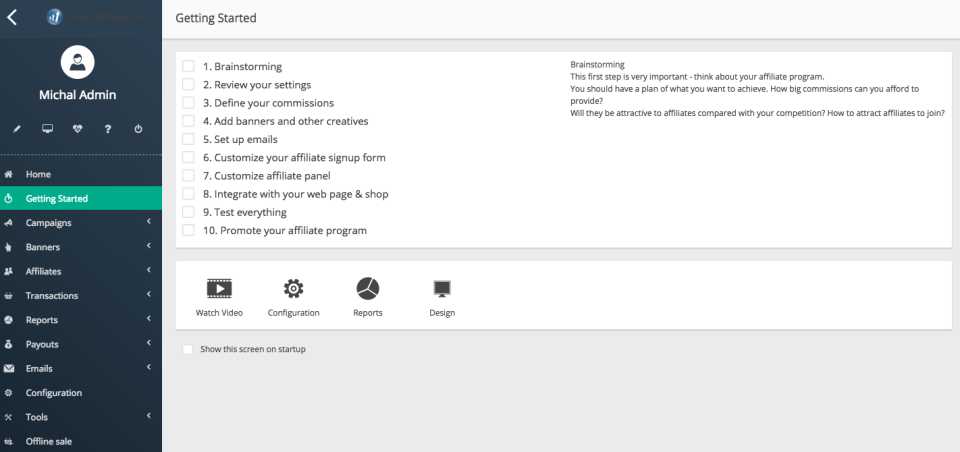 Post Affiliate Pro screen 4