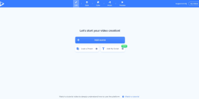 Renderforest screen 1