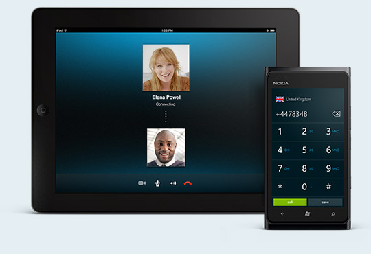 Skype screen 2