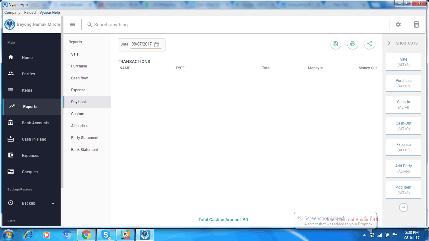 Vyapar Accounting & Invoicing screen 4