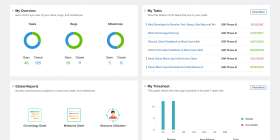 Zoho Projects screen 1