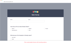 Zoho survey screen-2